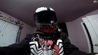HJC RPHA 11 PRO Marvel Special Edition Venom Motorcycle Helmet Unboxing + Initial Thoughts