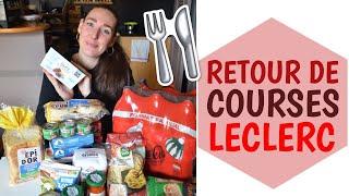 RETOUR DE COURSES100€ chez Leclerc - Janvier 2025 | La Vie En Rousse