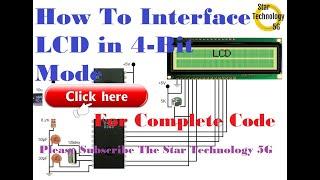 Microcontroller 8051 Project 25 How To Interface LCD in 4 Bit Mode