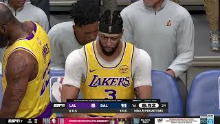 LAKERS VS MAVERICKS I FULL GAME HIGHLIGHTS NBA REGULAR SEASON 2024 January 7, 2025 2K25