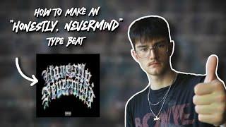 How to Make an "Honestly, Nevermind" Drake Type Beat in FL Studio