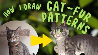 How I Draw Cat Fur Patterns | Tutorial Pt. 1