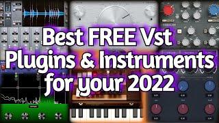 35 + Best FREE VST Effect Plugins & Vst INSTRUMENTS from 2021 for 2022 (Windows & Mac) - with Links