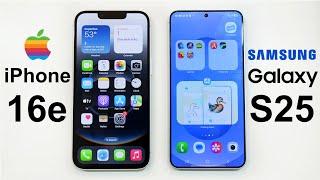 iPhone 16e Vs Galaxy S25 Speed Test !