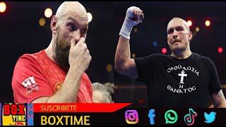 TYSÓN FURY NO ACEPTA LA DERROTA CONTRA USYK ANOCHE "UN JUEZ NO LE DIO UN SOLO ROUND APARTIR DEL 6"