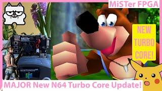 HUGE MiSTer FPGA N64 Turbo Core Upgrade! The NEW Turbo Core is Here!