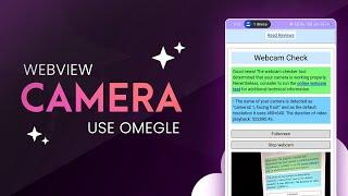 Access Camera and use Omegle in WebView || Tutorial in KOTLIN || Android Studio