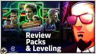 eFootball 2025 Rummenigge, Matthäus, Kahn Comparison, Leveling, packs and review