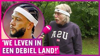 Johan Derksen ook aan haarband Memphis Depay!