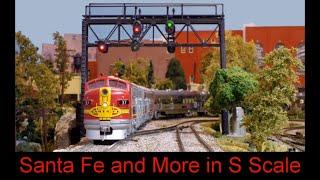 Santa Fe and More in S Scale