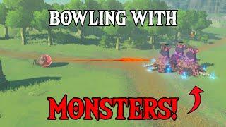 Link Plays MONSTER BOWLING! | Zelda: Breath of the Wild