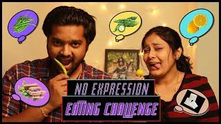 Funny No Expression Food Eating Challenge | Lemon Challenge | Eating Contest | Food Challenge Tamil