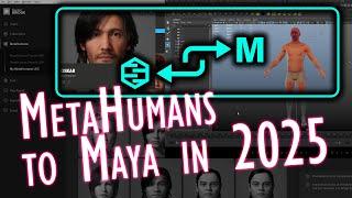 How to Download and Export MetaHumans for Editing in Maya in 2025