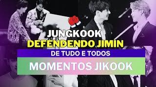 JIKOOK - JUNGKOOK DEFENDENDO E PROTEGENDO JIMIN (Jikook Reasons)