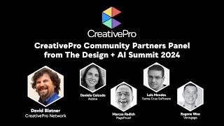 The Design + AI Summit Community Partners Panel // CreativePro Conversations