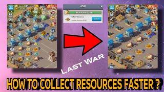 How To Collect Resources Faster in Last War Survival 🪖 | Edutech Rohit