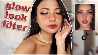 GLOW LOOK FILTER TUTORIAL On Tiktok (Ginaya Ko Madali Lang MARE)