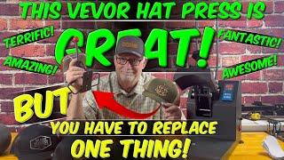 How To Press Perfect Hats With A The Vevor Hat Press Hack! It’s AMAZING!