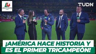  ¡AMÉRICA TRICAMPEÓN!  Todas las reacciones, entrevistas, festejos y más | Resumen L4