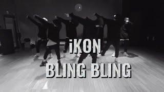 iKON - BLING BLING (Slow Mirrored Dance Tutorial)