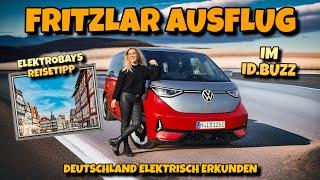 FRITZLAR Städtetrip im neuen VW ID.BUZZ GTX! Wir erkunden Deutschland elektrisch. #roadtrip