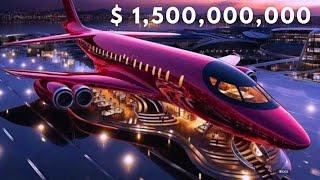 TOP 15 MOST EXPENSIVE PRIVATE JETS IN THE WORLD ( 2024 )