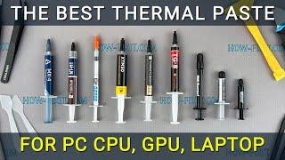 The Best Thermal Paste for PC CPU, GPU and Laptop