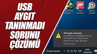 USB AYGIT TANINMADI SORUNU (%100 KESİN ÇÖZÜM)