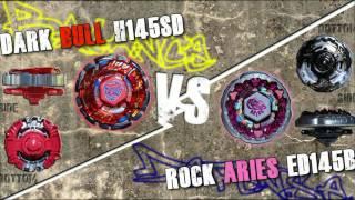 Dark Bull H145SD VS Rock Aries ED145B - AMVBB Beyblade Battle