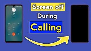 realme screen off during call || black screen during call realme