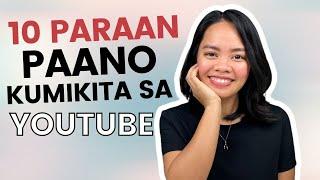 10 WAYS paano kumikita ang mga Youtubers! | Madali bang kumita sa Youtube? 2021 (TAGALOG)