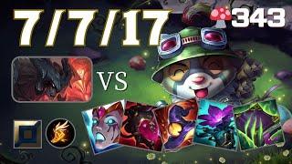 343【Challenger/BR】TOP　Teemo vs Aatrox【SN:Arthur Lanches】【Patch14.16】