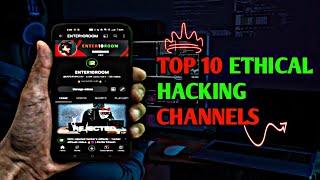 Top 10 ethical hacking channel on YouTube ‍ | top 10 hacking youtube channels | #thehackox
