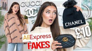 I BOUGHT FAKE DESIGNER ITEMS ON ALIEXPRESS... I DID NOT EXPECT THIS!