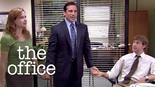 The Moment Jim & Pam Went Public with Their Relationship - The Office US