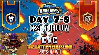 League of Kingdoms CvC-24 Major / Long Battle Fortress A / Biggest CvC Battles / Best Battle Reports