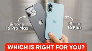 iPhone 16 Plus vs iPhone 16 Pro Max: Which is BETTER for You?