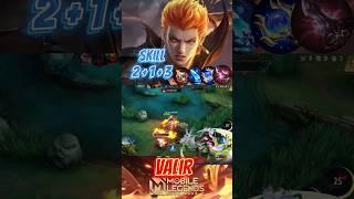 VALIR USE SKILL #mobilelegends #mobilelegend #mlbb #cambodiaseagames #valir #comboskill