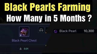 Black Desert Mobile Black Pearls Farming Guide -  How Many In 5 Months ?!