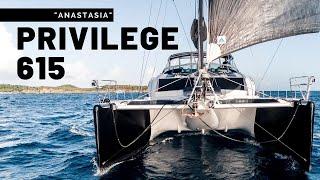Privilege 615 Luxury Bluewater Catamaran Walkthrough