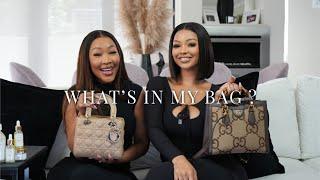 What's in my bag ? ft Mihlali Ndamase | Mrs Mops