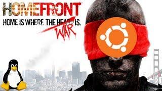 Homefront Gameplay on Ubuntu Linux (PlayOnLinux)