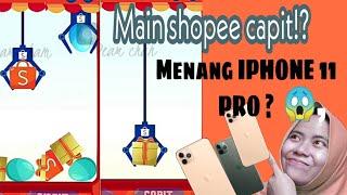 TIPS & TRIKS MENANG GAMES SHOPEE CAPIT ada Hadiah IPHONE 11 PRO nya|WORKS #GamesShopee #ShopeeCapit