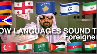 How Languages sound Like To Foreigners 2