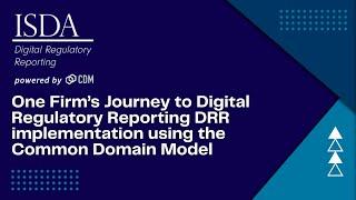 ISDA Webinar: One firm’s DRR implementation journey, from the perspective of JPM (October 2024)