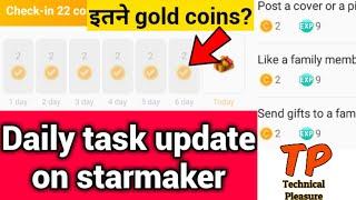 Starmaker October daily task update good or bad ? Technical pleasure