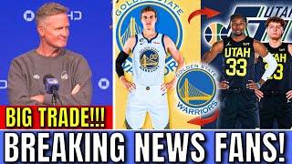TOTALLY SURPRISED! KERR CONFIRMS THIS! EXCHANGE MADE? GOLDEN STATE WARRIORS NEWS