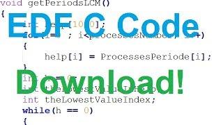 EDF C Code