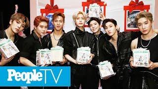 Chowder Chow Down? Monsta X Reveals Their Favorite American Grub Spots | PeopleTV