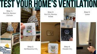 DIY Test for Home Ventilation: Simple CO2 Tracking Process by Al Haddrell